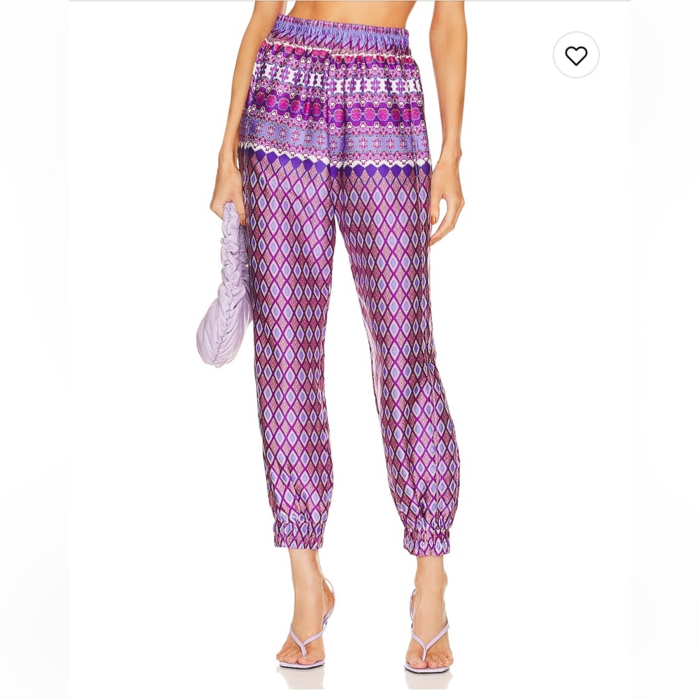 MISA Los Angeles Noomi Pants Violet Geo XS